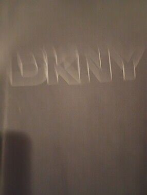 DKNY Embossed Logo T-Shirt in Charcoal